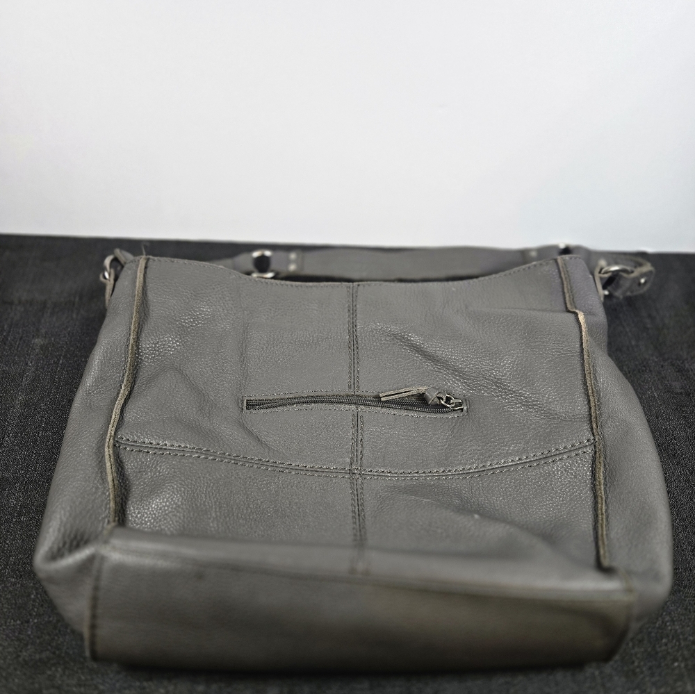The Sak Gray Studded Shoulder Bag Casual Versatile - Picture 3 of 9
